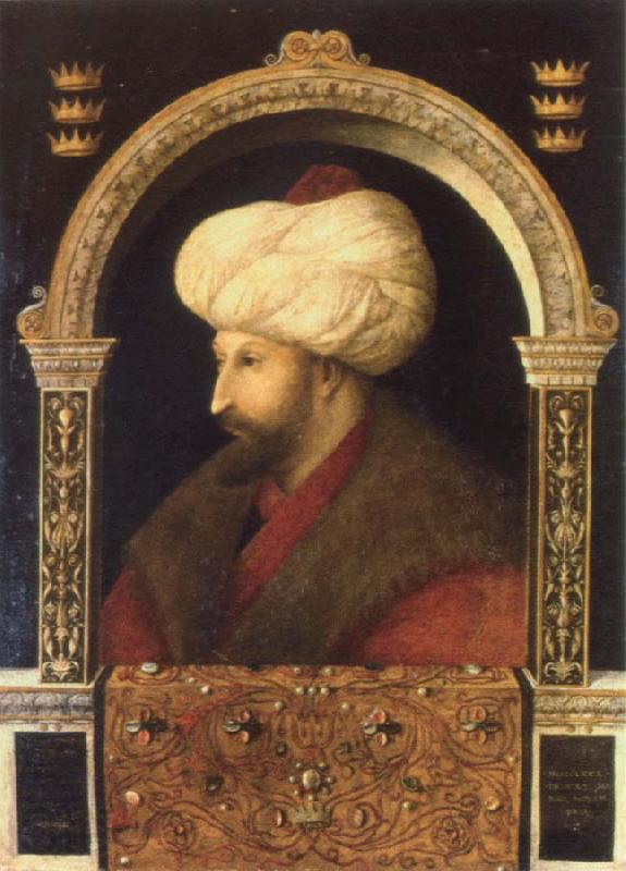 Gentile Bellini the sultan mehmet ll France oil painting art